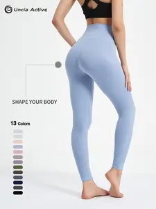 Uncia Active Women High Waist Stretch Yoga Leggings, Buttery Soft 4-Way Stretch Squat Proof Non-See Through Workout Pants,high waist leggings、squat proof、tummy control、buttery soft、4-way stretch、workout gym running loungewear