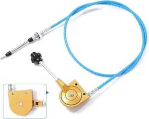 Throttle Cable for agt mini excavator,2m Universal Throttle Cable Kit,Stainless Steel Throttle Control Line Acceler ator Cable for Excavator and Mixe 6.6ft