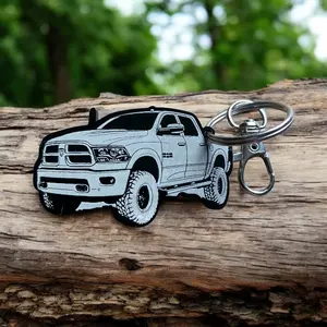 Custom Ram Truck Acrylic Keychain - Dodge Ram Gift for Pickup Truck Lovers