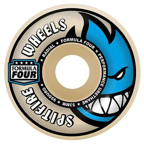 Spitfire Formula Four 99D Radial Shaped Wheels