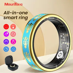 Smart Ring M4, Ip6 Waterproof, Tracks Fitness Data, Syncs with APP, Remote Photo Control, Fashionable Design, Unisex, Fitness Wearable, Fitness Tracker Ring