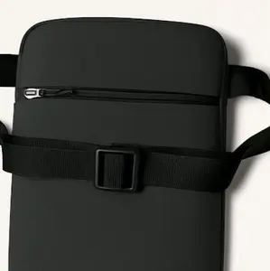 Ostomy Disguise Fanny Packs and Cross Body Purses - Black Heat-Welded Interior Leak-Resistant Bag Covers for Everyday Use