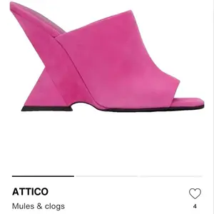 ATTICO The Attico Mule - Pink Suede Open Toe Sandals with Unique Crisscross Strap Design for Women