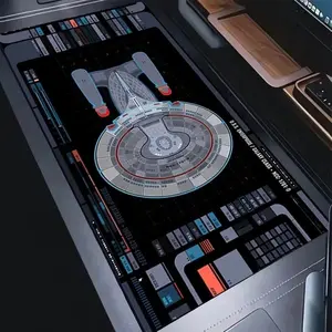 Viral Star Trek Starship Console Mouse Pad | Futuristic Sci-Fi Desk Mat