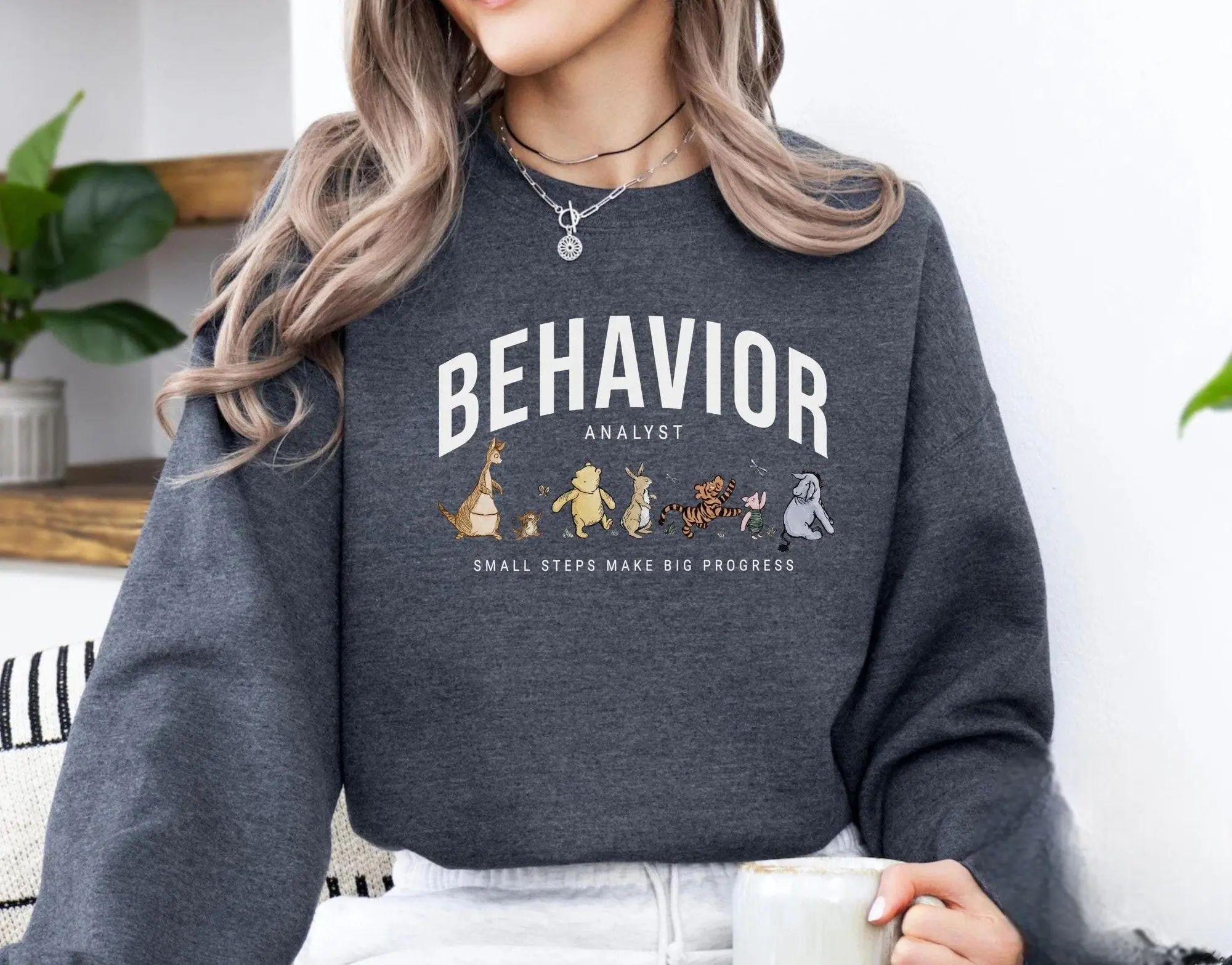 BCBA Sweatshirt - Behavior Analyst Crewneck - Therapy Apparel for Professionals