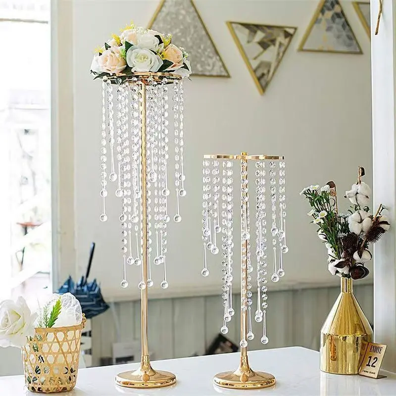 Artificial Flower Stand,1 pcs  Metal Flower Rack, Wedding Table Centerpiece Decor, Party Anniversary Birthday Decoration, Ornament, Floral Display Ornaments, Party Decoration Supplies