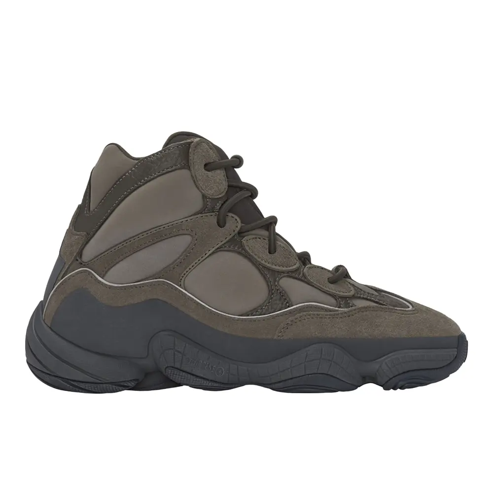 adidas Mens Yeezy 500 High Sneakers Shoes Casual - Brown