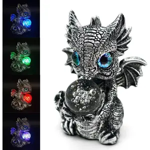 Dragon Statue Medieval  Dragons Collectible Figurine Decorative - Gifts for Dragons Lover,Bedroom/Bookshelf/Desk Decor