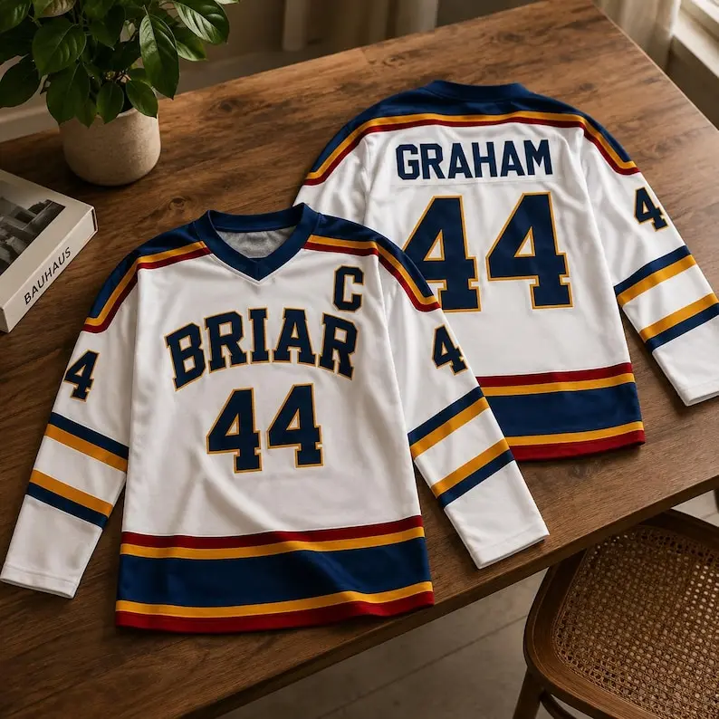 Personalized Couple Hockey Jersey, Custom Name Number Ice Hockey Shirt, Matching Long Sleeve Unisex Fan Jersey S-5XL