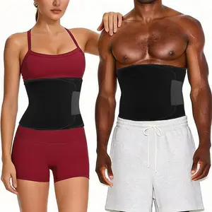 2 PC Waist Trainer for Men and Women - Sweat Band for Stomach Working Out