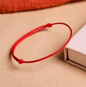Red Thread Bracelet - Simple Design, Flexible Cord, Ideal for Everyday Wear, Ideal for Self-Admiration or Relaxation