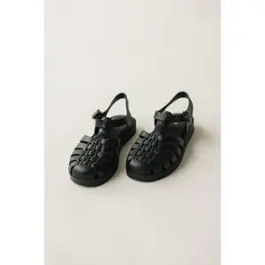 Melissa: The Possession Jelly Sandal in Black