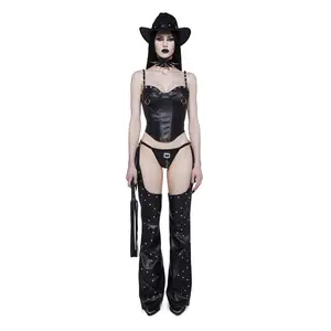 Demanding Cowgirl Costume Set