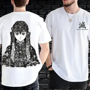 Tokito Muichiroo Ver 3 Character Shirt, Demon Slayerr Tee, Anime Color Sweatshirt, Unisex 2024 Hoodie Menswear Top Cotton Breathable