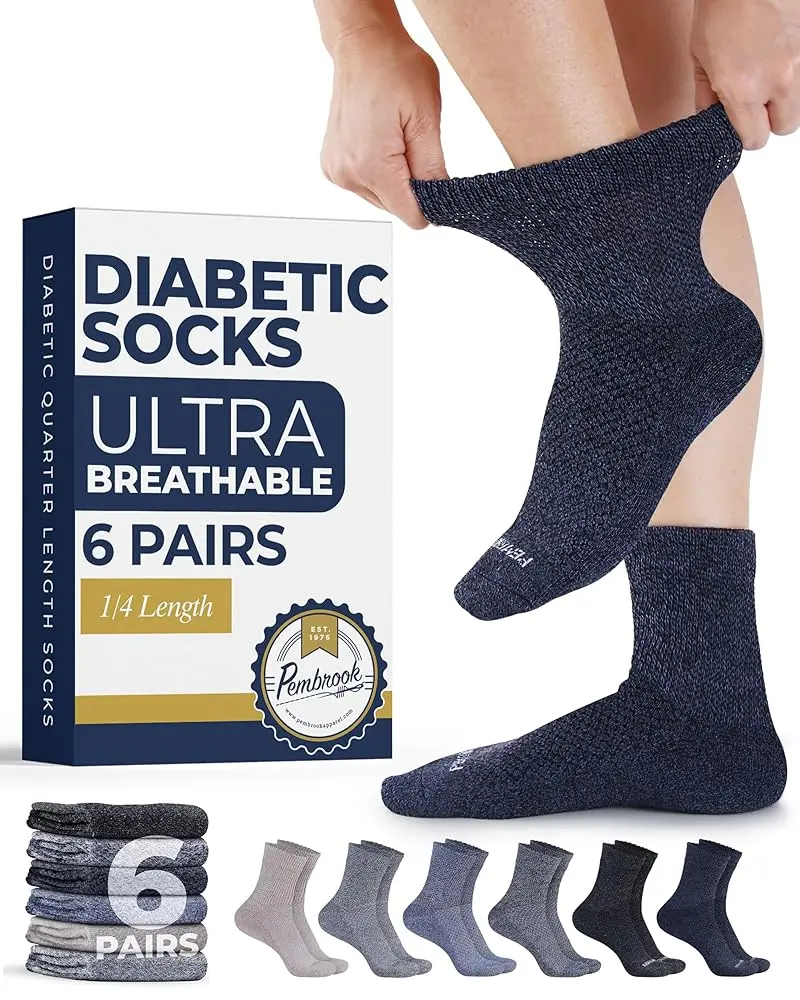 Blues & Neutrals - 6 Pairs