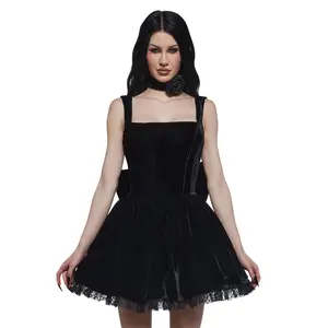 Radiant Occasions Corset Dress - Black