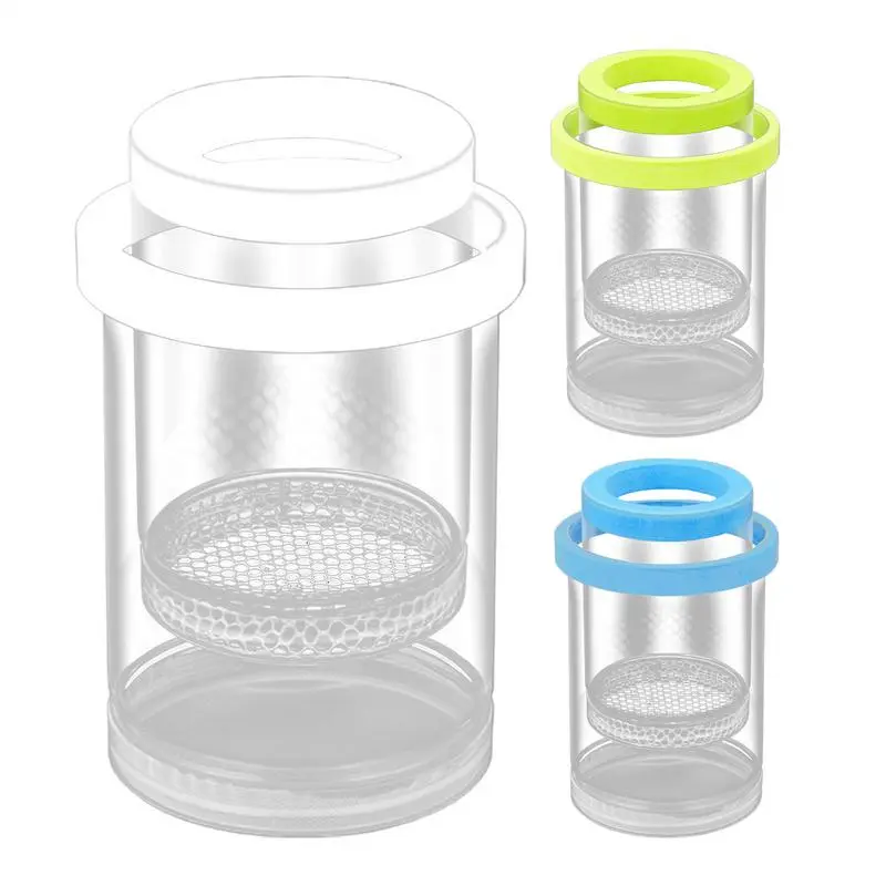 Transparent Synthetic Floating Fish Breeding Box - 14.3x9.3cm 152G Aquarium Enclosure, Independent Isolation, Versatile Mounting Flexibility, High Survival, Betta/Guppy Nursery Hatching Incubator, Effortless Observation Aquatic Pet Accessory