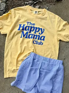 THE HAPPY MAMA CLUB TEE | BUTTER