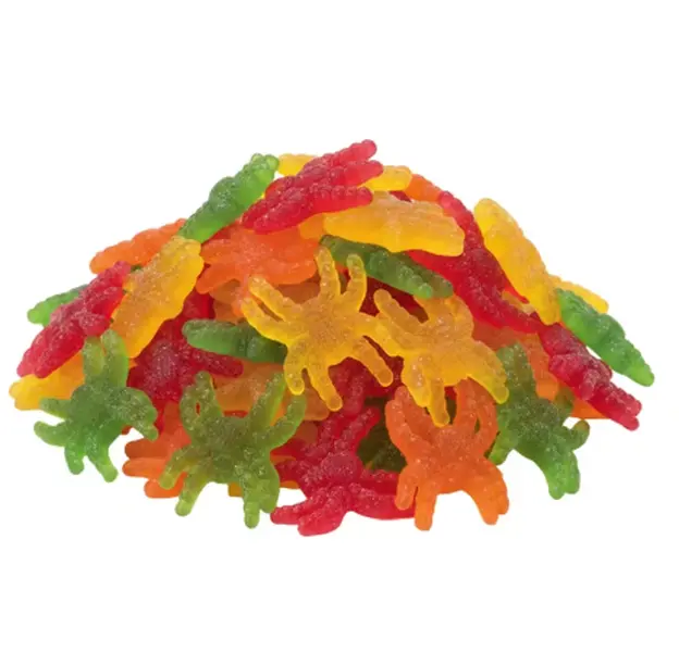 14 oz. Fruit-Flavored Tarantulas Gummy Candy - 40 Pc.