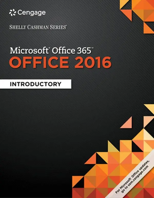 USED Book - Shelly Cashman Series Microsoft Office 365 & Office 2016: Introductory by Vermaat, Misty E. (Paperback) - english