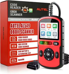OBD2 Scanner AutoLink AL549: Check Engine Code Reader ABS Diagnostic Tool, Universal Car Battery & Alternator Test, Upgrade Ver. of Autel AL519 MaxiLink ML519 OBDII CAN Diagnostic Scan Tool