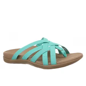 Vionic Tia Women's Sandal - Women's Stretchy Gore Orthotic Arch Support Sandal