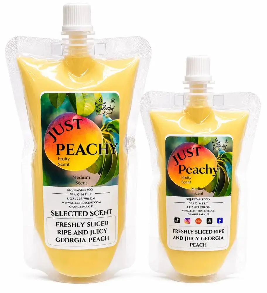 Just Peachy Squeezable Wax Melt