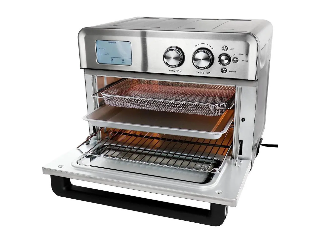 MegaChef Multifunction Air Fryer Toaster Oven with 21 Presets MegaChef Multifunction Air Fryer Toaster Oven with 21 Presets