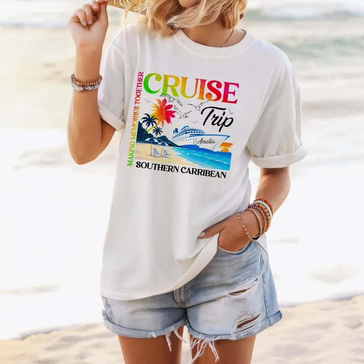 Custom Name Family Cruise Shirt 2026, Matching Cruise Vacation T-Shirt, Family Cruise Outfit, Cruise Squad Tee, Personalized Cruise Gift JXK