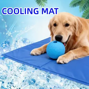 Dog Cooling Pad, Cools 3-5°c, No Freezing Needed, Leak-Proof, Bite-Resistant, Easy to Clean, Suitable for All Dog Sizes