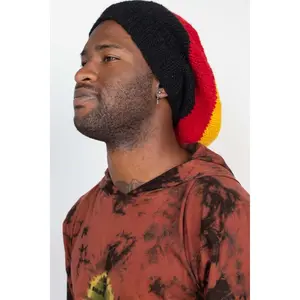 Rasta Wool Knit Hat