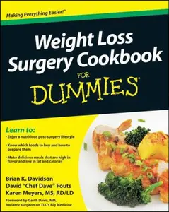 USED-Weight Loss Surgery Cookbook For Dummies by Brian K. Davidson (Paperback)