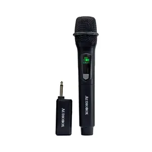 Audiobox MPH-10 & MPH-20 Professional Wireless Microphones for Karaoke, Presentations, and Events Rechargeable Cable Charging Durable Receiver Smartphone