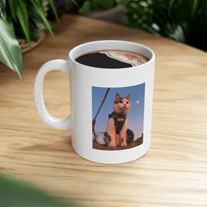 Ukraine Cat Army Mug Patriotic Cat Coffee Cup for Men Women | Cute Soldier Cat Portrait Ceramic Mug | Support Ukraine Gift Cat Lover Coffee Tea Mug | Animal Lover Gift Idea Birthday Christmas | Trendy Viral TikTok Cat Lover Mug Gift