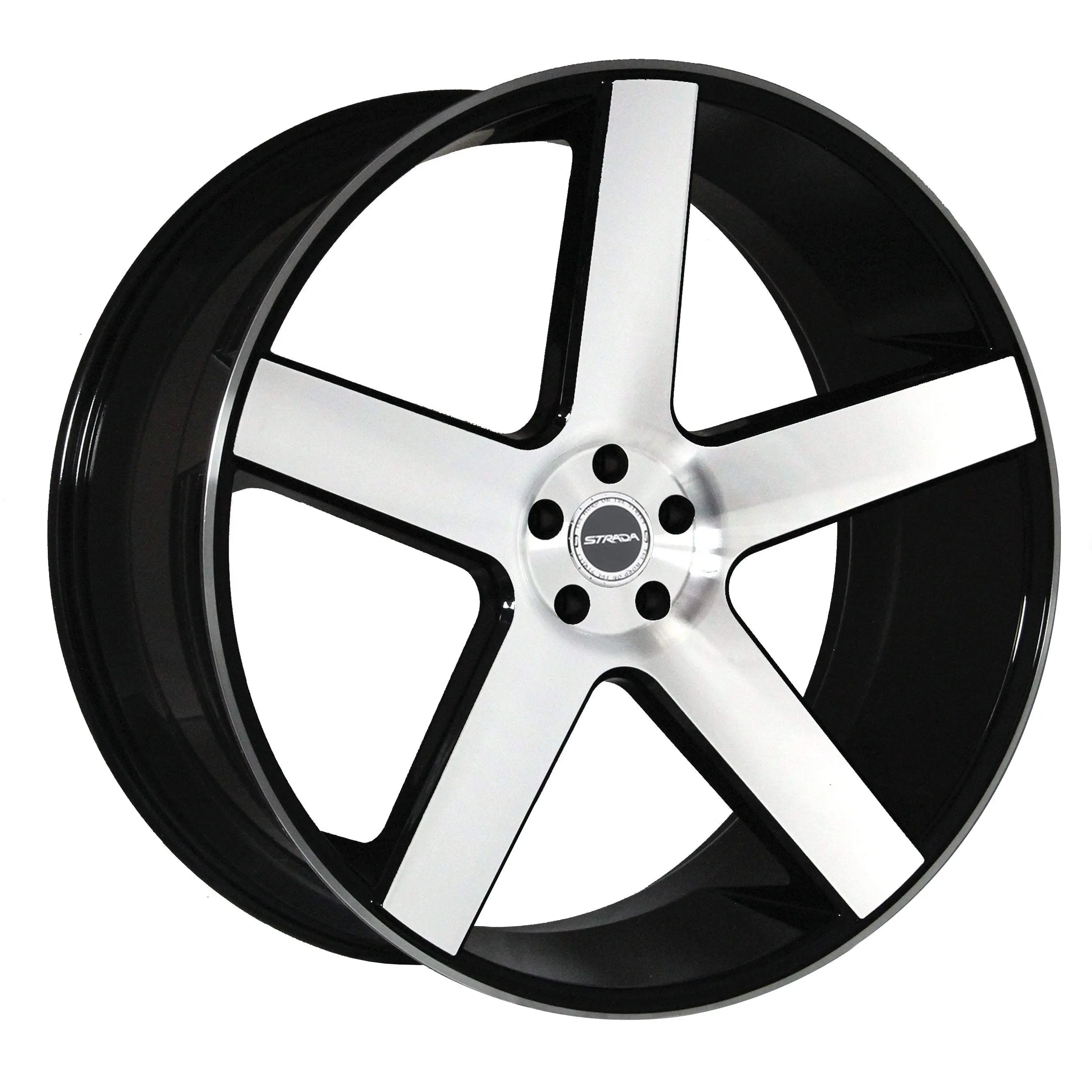 Perfetto Gloss Black Machined Wheel