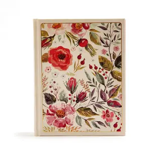 CSB Notetaking Bible, Floral Cloth-Over-Board -- Csb Bibles by Holman - Bible