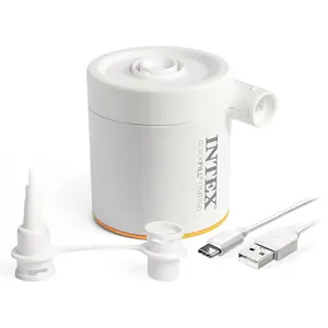 Intex Quick-Fill Electric Air Pump- 8.5' USB-CPower Cord