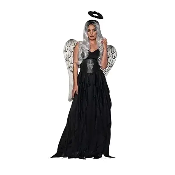 Dark Angel - Gothic - Wings - Halo - Costume - Women - 3 Sizes