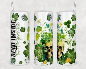 Dead Inside Green Beer Tumbler