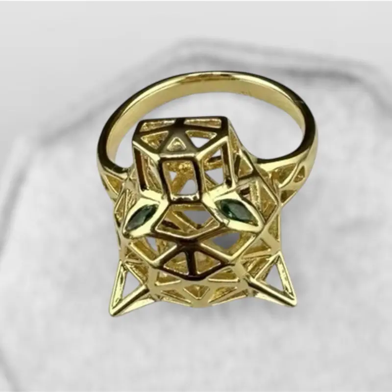 Ring liso  Laminado 14k Capas Oro Real High Quality