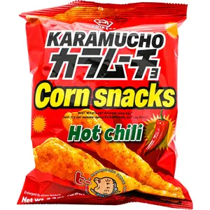 Koikeya Karamucho Corn Snack – Hot Chili Flavor Koikeya Karamucho Corn Snack – Hot Chili Flavor