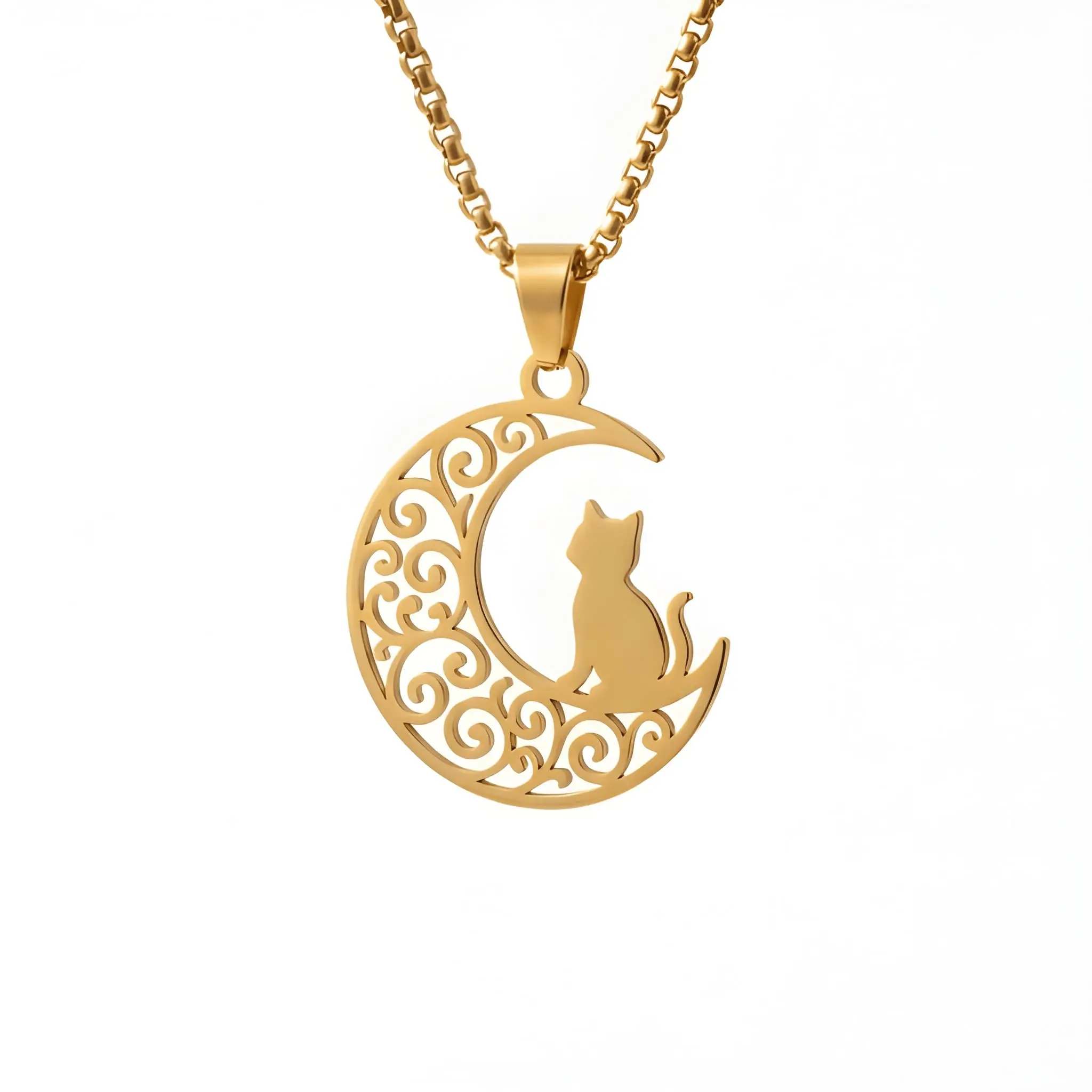 Moon Cat Gold