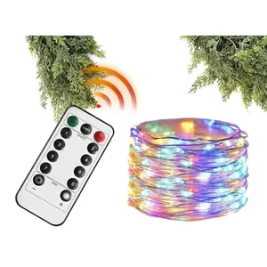 Gift Christmas Rattan Light Strip with Multiple Lighting Effects Remote Control, Gift Only
