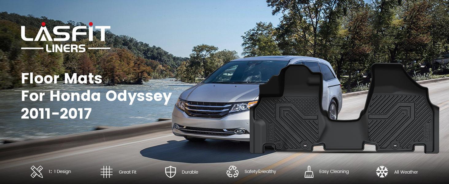 Lasfit fit for 2011-2017 Honda Odyssey Floor Mats or Cargo Mat