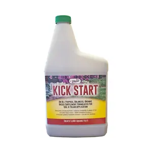 Pro Trust Kick Start Organic Liquid Fertilizer Concentrate Foliar Supplement (Treats up to 5,000 sq ft) 1 fl oz