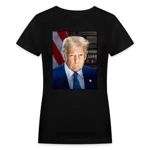 V-Neck TRUMP Portrait Tee