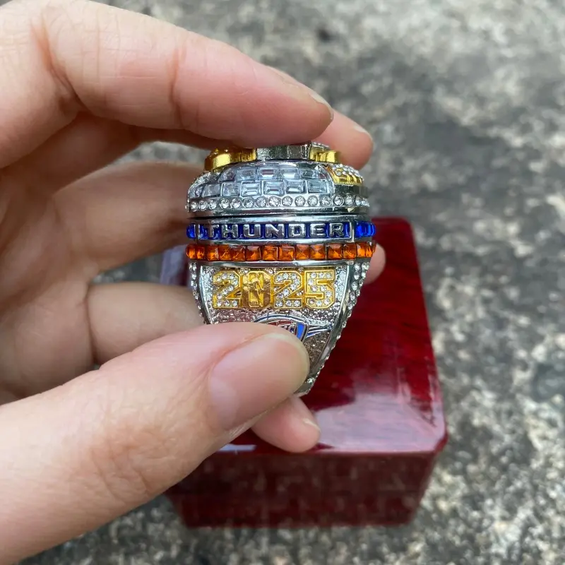 HOTTEST 2025 basketball championship ring with box for men basketball fans best new year birthday valentine's day gift