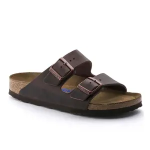 Birkenstock Women's Arizona Soft Footbed Oiled Leather Habana Birkenstock Women's Arizona Soft Footbed Oiled Leather Habana