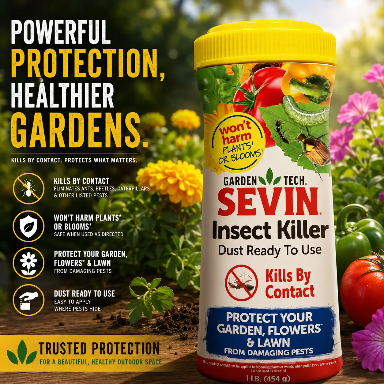 100550409 Insect Killer Dust 1 Pound, White Label