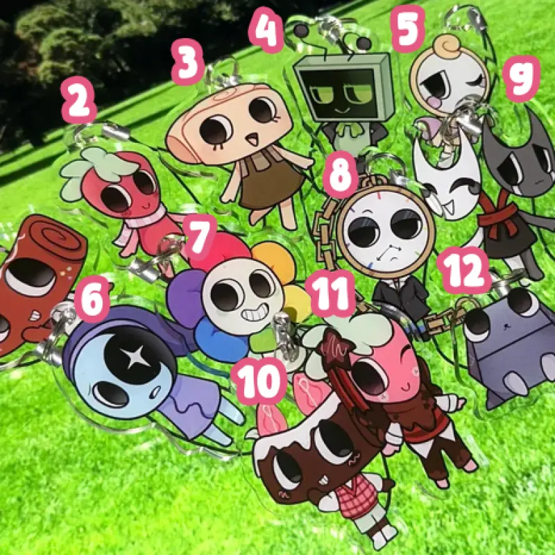 Dandy's World Characters Acrylic Phone/IPad/Tablet Charms